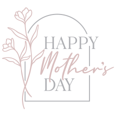 Happy Mother's Day In Floral Arch Frame
