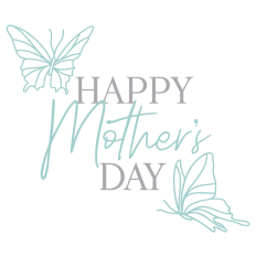 Happy Mother's Day with Butterflies