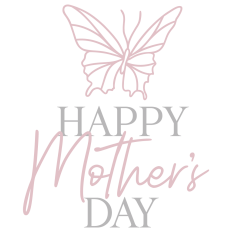 Happy Mother's Day with Butterfly