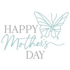 Happy Mother's Day with Butterfly
