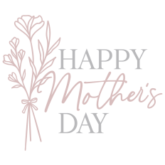 Happy Mother's Day with Floral Bouquet