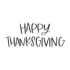 Happy Thanksgiving 2