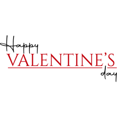 happy valentine's day phrase