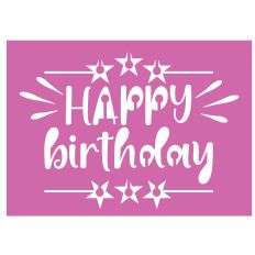 Happy Birthday Card Front