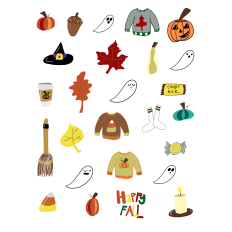 Happy Fall Sticker Sheet
