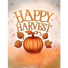 Happy Harvest Autumn Cover Card