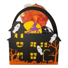 Halloween House Basket