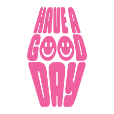 Have a Good Day Motel Keychain SVG | Motel Keychain Design