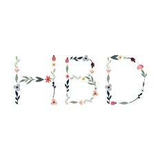Floral Art for Birthdays