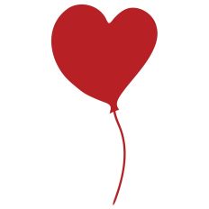 Heart Balloon Design 
