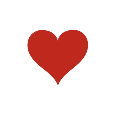 Red HEART of Love 