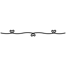 Minimalist Heart Border