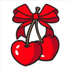 Coquette Heart Cherries