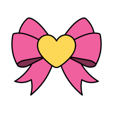 Heart Bow SVG | Coquette SVG | Valentine's Day SVG