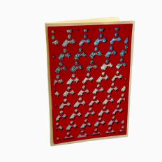 Chain of Hearts Valentine's Day Card - Simple 3D Paper Craft