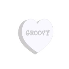 Groovy Candy Heart Layered Cut File