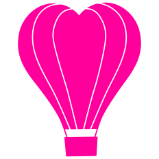 Heart Hot Air Balloon