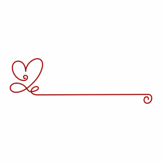 Ornament Heart Line