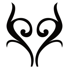 Heart Swirl Flourish