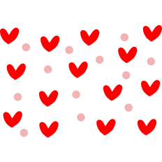 Hearts and Polka Dots