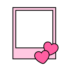 Scrapbook Frame SVG | Polaroid SVG | Valentine's Day SVG