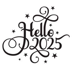 Hello 2025 Fancy New Year Quote