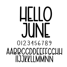 Hello June
