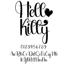 Hello Kitty Script Font