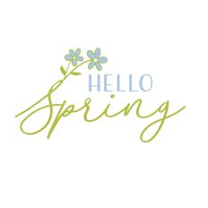 Hello spring flowers