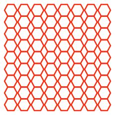 HexagonRepeating SVG Design Template Multipurpose