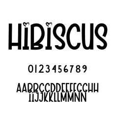 Hibiscus Font