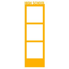 High School Photostrip Frame