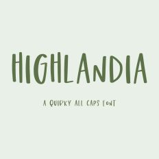 Highlandia Sans Font
