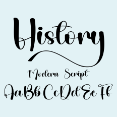 History Font