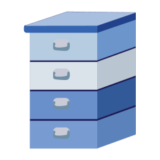 Honeybee Hive Box Stack | Layered Cut File