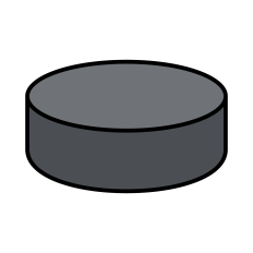 Hockey Puck SVG |  Ice Hockey SVG | Sports SVG