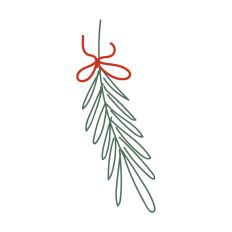 Holiday Mistletoe Design