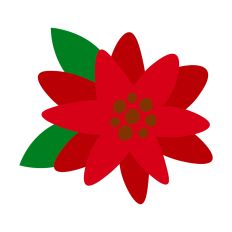 Christmas Decoration Holiday Poinsettia