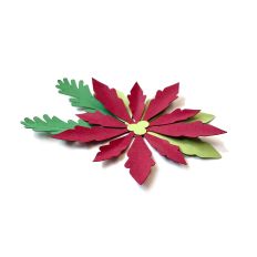 Holiday Poinsettia Greenery