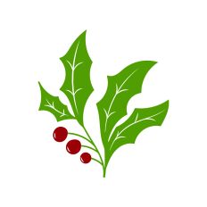 Christmas holly