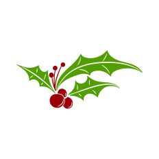 Christmas holly