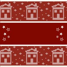 Christmas Home Printable Pattern 