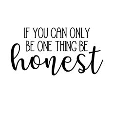 be honest svg