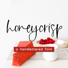 Honeycrisp Script Font