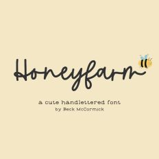 Honeyfarm Script Font