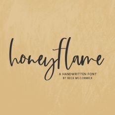 Honeyflame Script Font