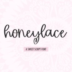 Honeylace Script Font