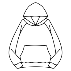 Hoodie Outline