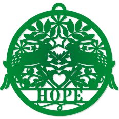 Hope Christmas Holiday Ornament