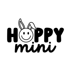 Hoppy Mini SVG | Easter Bunny SVG | Easter SVG | Easter Family Shirts